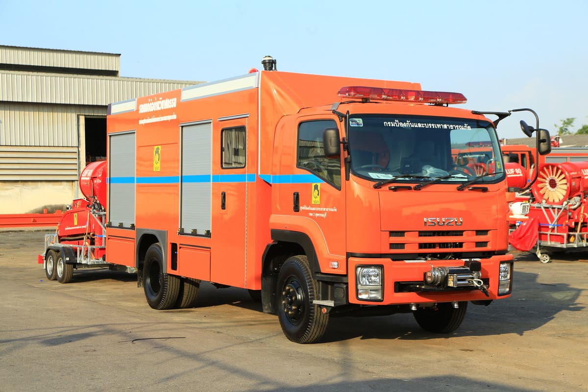 CAFS Fire Fighting Vehicle