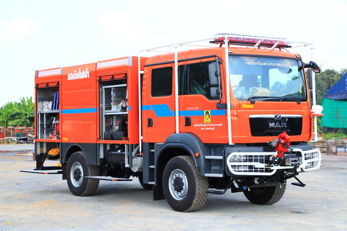 Forest Fire Fighting Vehicle