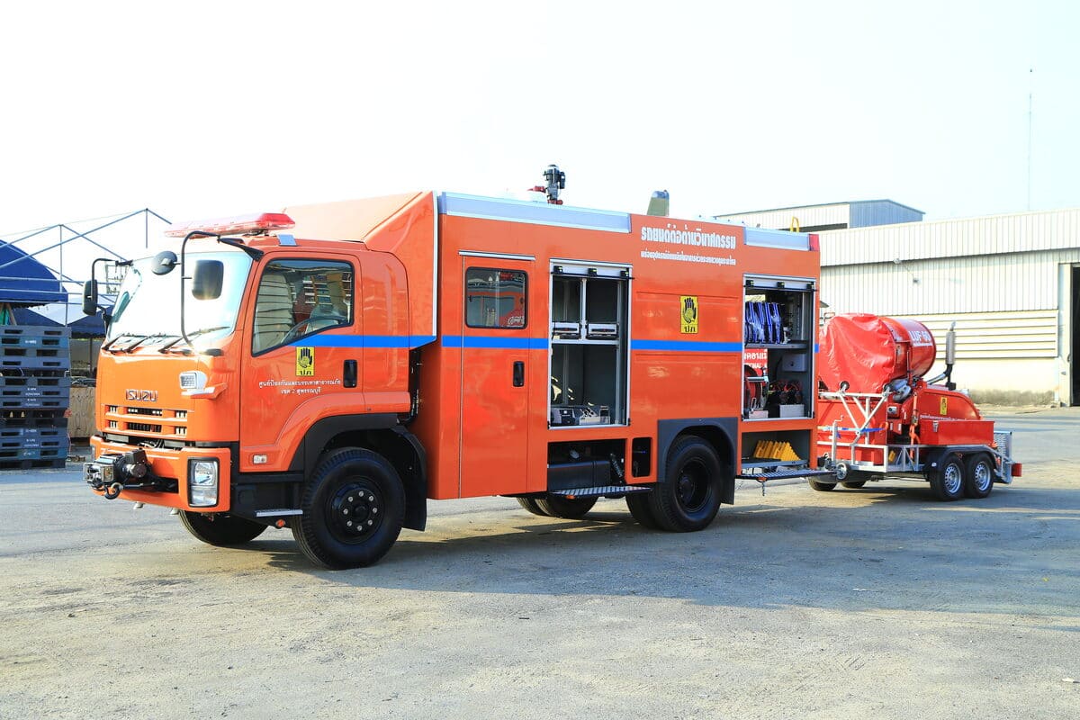 CAFS Fire Fighting Vehicle