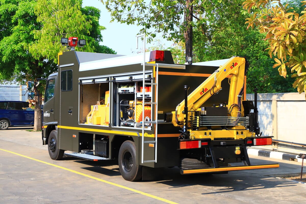 Mobile Long Distance water Supply System Vehicle