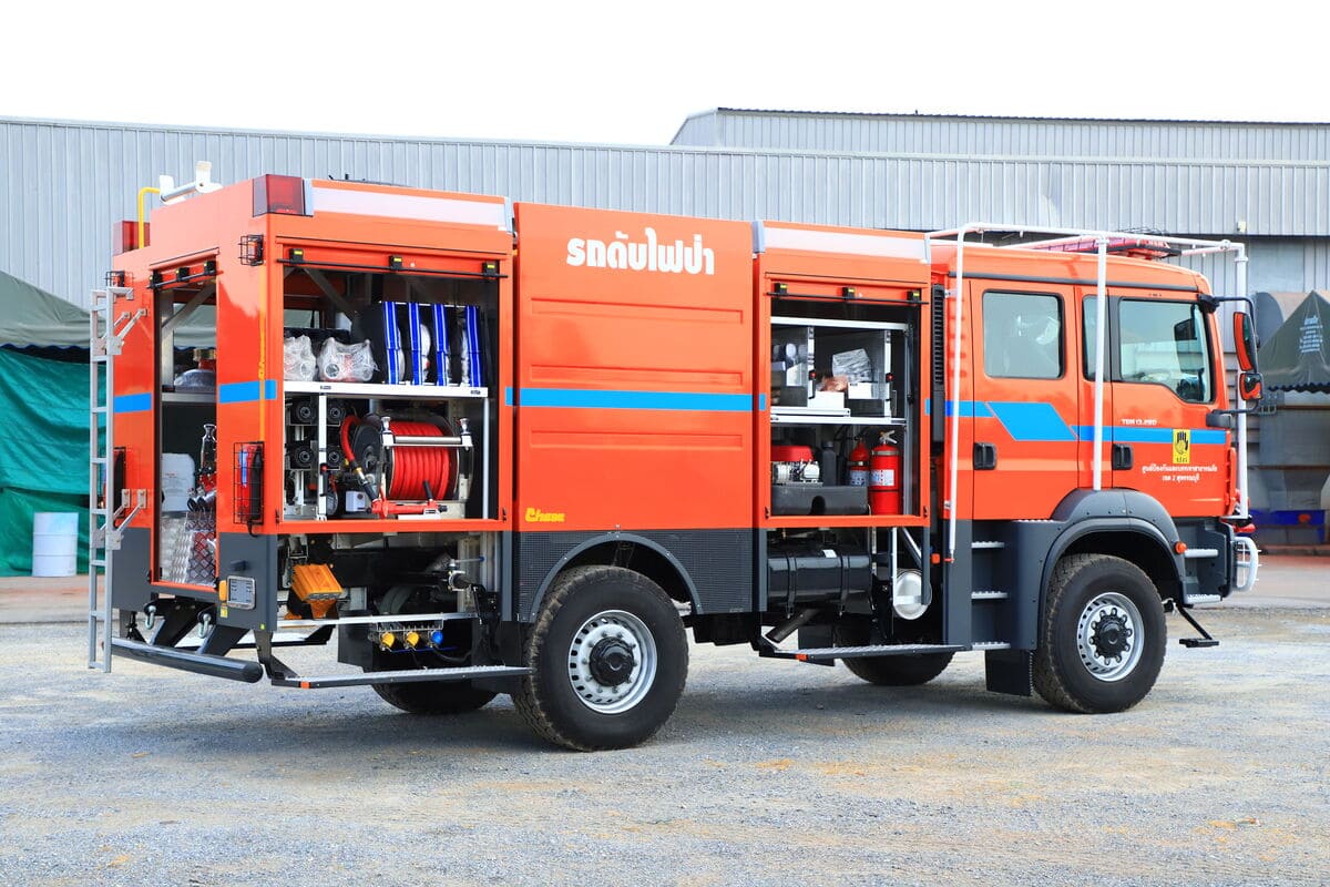 Forest Fire Fighting Vehicle