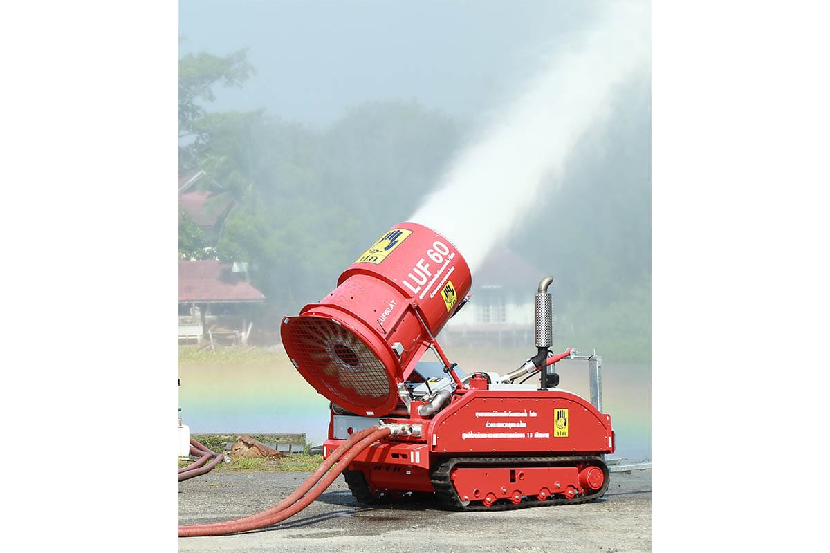 LUF 60 Fire Fighting Robot