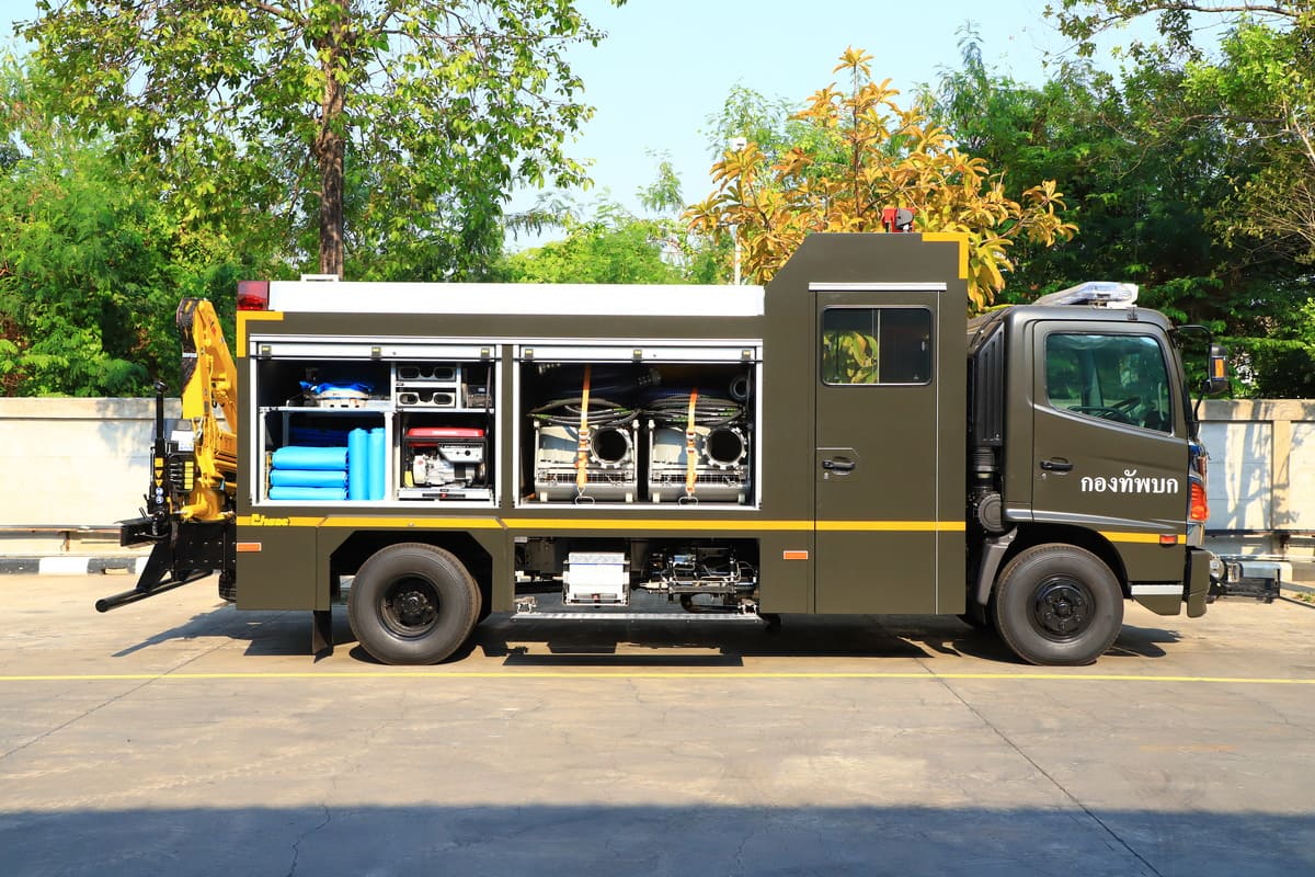 Mobile Long Distance water Supply System Vehicle