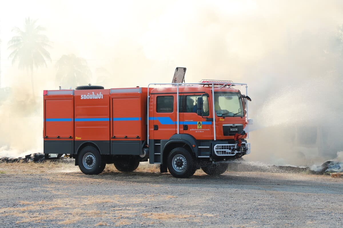 Forest Fire Fighting Vehicle
