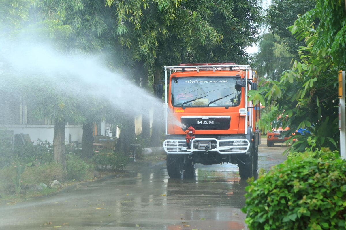 Forest Fire Fighting Vehicle