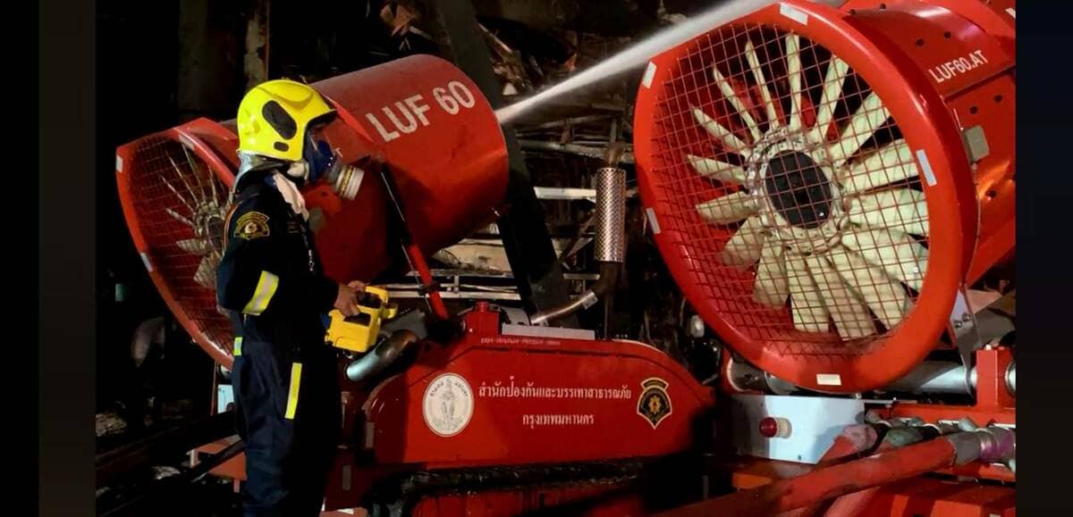 LUF 60 Fire Fighting Robot