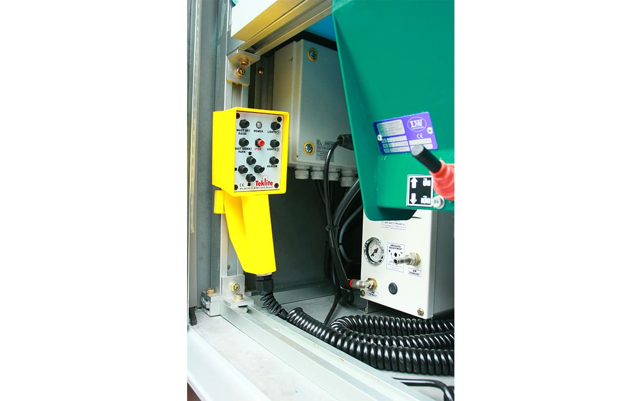 Air Compressor Support Vehicle