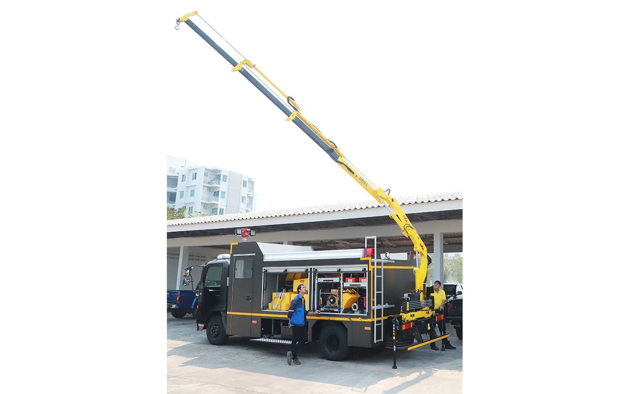 Mobile Long Distance water Supply System Vehicle